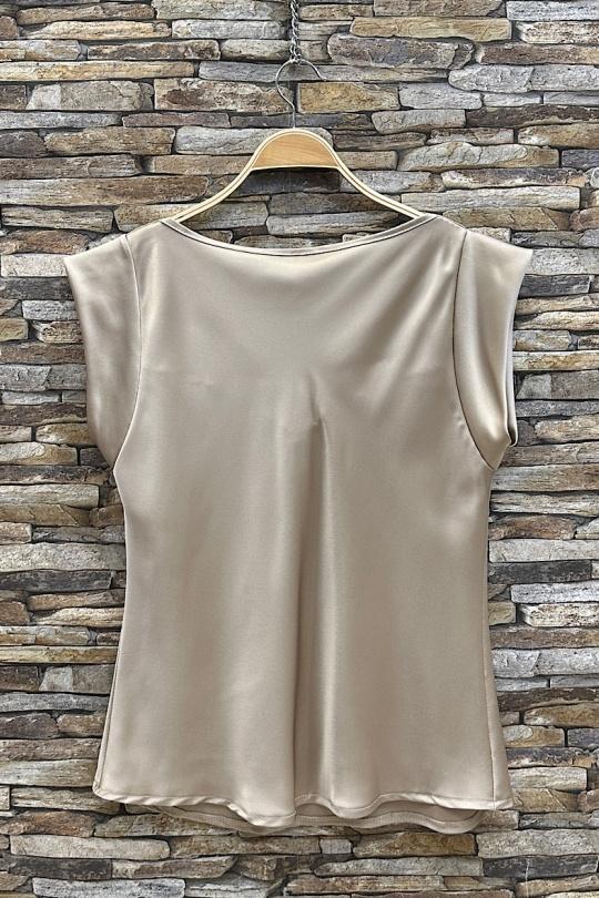 Tops Femme Beige ELLE STYLE XY_16872_325_SATINA Efashion Paris