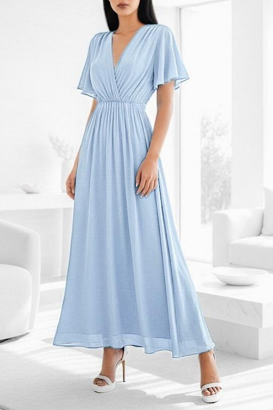 Robes longues Femme Beige ELLE STYLE TH_9699_ROSY Efashion Paris