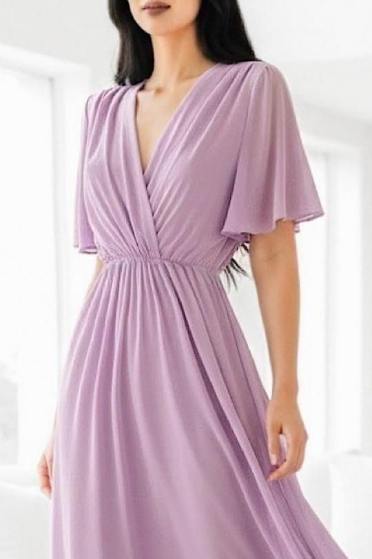 Robes longues Femme Beige ELLE STYLE TH_9699_ROSY Efashion Paris