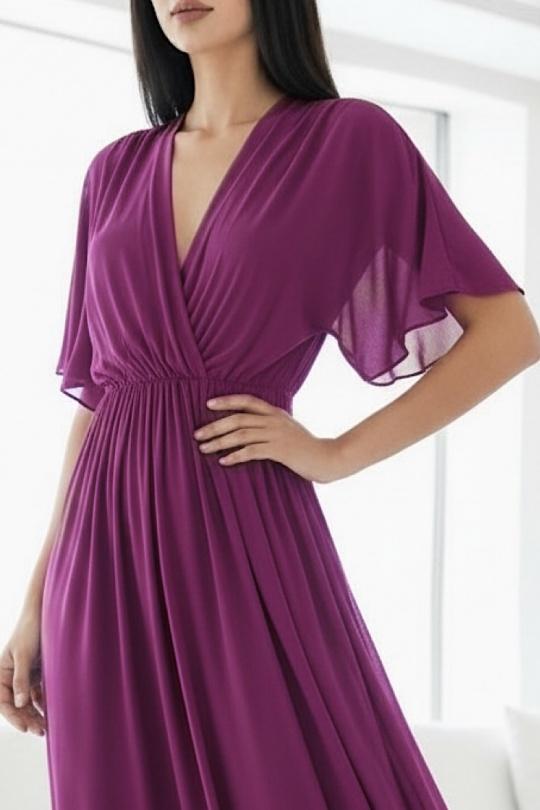 Robes longues Femme Beige ELLE STYLE TH_9699_ROSY Efashion Paris