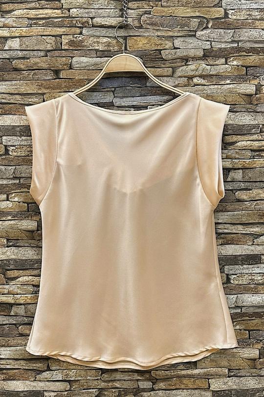 Tops Femme Beige ELLE STYLE XY_16872_325_SATINA Efashion Paris