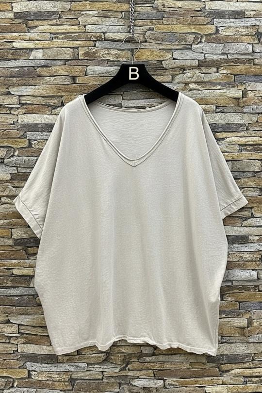 Tops Femme Beige ELLE STYLE ANIT_21109_UNII_326.. Efashion Paris