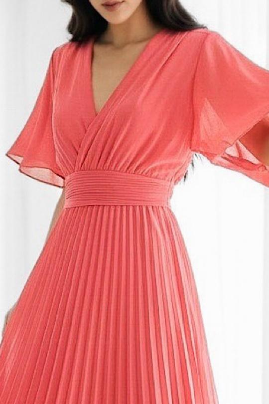 Abiti maxi Donna Khaki ELLE STYLE GL_0429_LORIANA_425 Efashion Paris