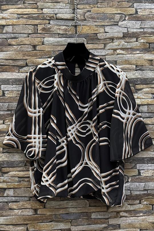 Blouses Femme Rose corail ELLE STYLE TH_26108_ALL_126_AGNES Efashion Paris