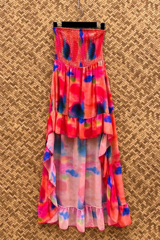 Robes longues Femme Framboise/orange ELLE STYLE GL_9910_ALL2024_MADY Efashion Paris