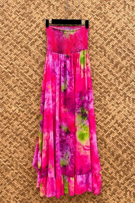 Robes longues Femme Framboise/orange ELLE STYLE GL_9910_ALL2024_MADY Efashion Paris