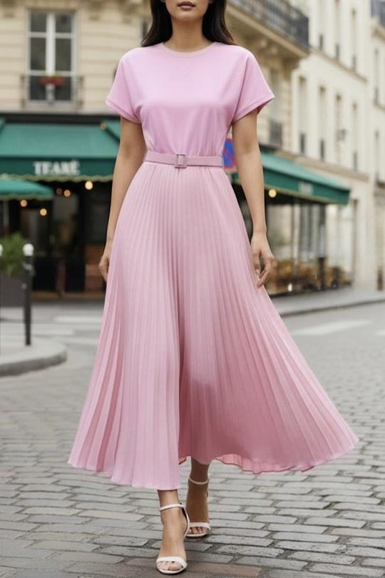 Robes longues Femme Jaune ELLE STYLE GL_0801_SISILE_226 Efashion Paris