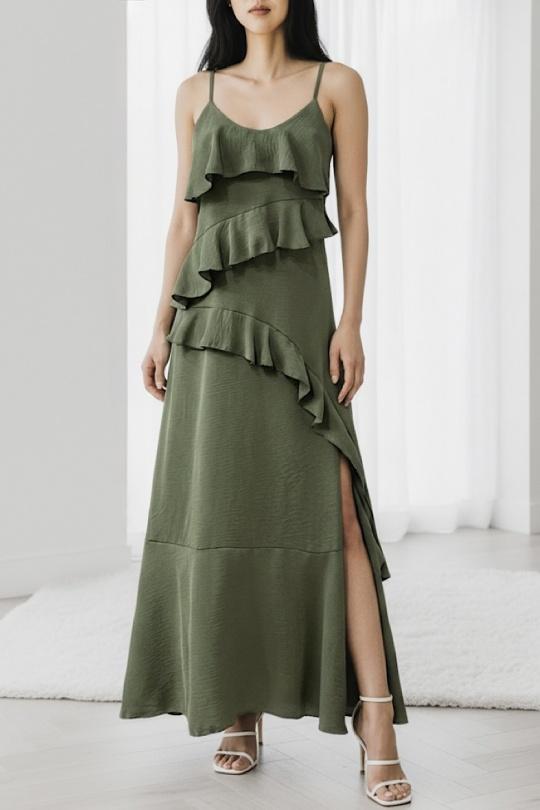 Robes longues Femme Fuschia ELLE STYLE TH_25432_TAYLOR_625. Efashion Paris