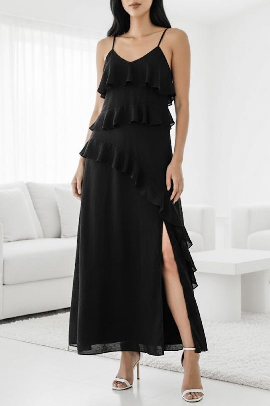 Robes longues Femme Fuschia ELLE STYLE TH_25432_TAYLOR_625. Efashion Paris