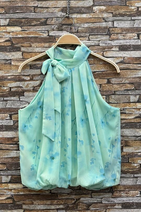 Blouses Femme rose à fleurs ELLE STYLE GL_0795_POIS_326ANAIS Efashion Paris