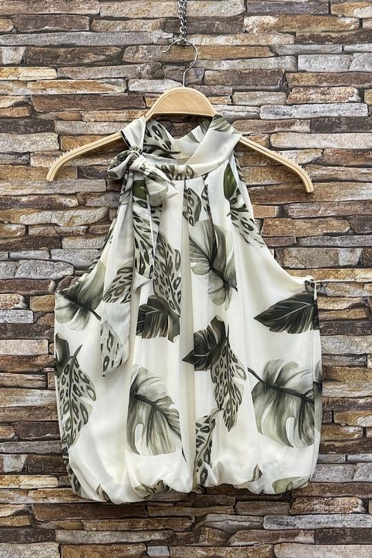 Blouses Femme rose à fleurs ELLE STYLE GL_0795_POIS_326ANAIS Efashion Paris