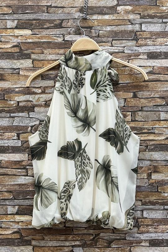 Blouses Femme rose à fleurs ELLE STYLE GL_0795_POIS_326ANAIS Efashion Paris