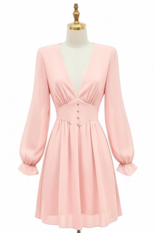 Robes courtes Femme Vert bouteille ELLE STYLE GL_8944_UNI_JULIETTE Efashion Paris