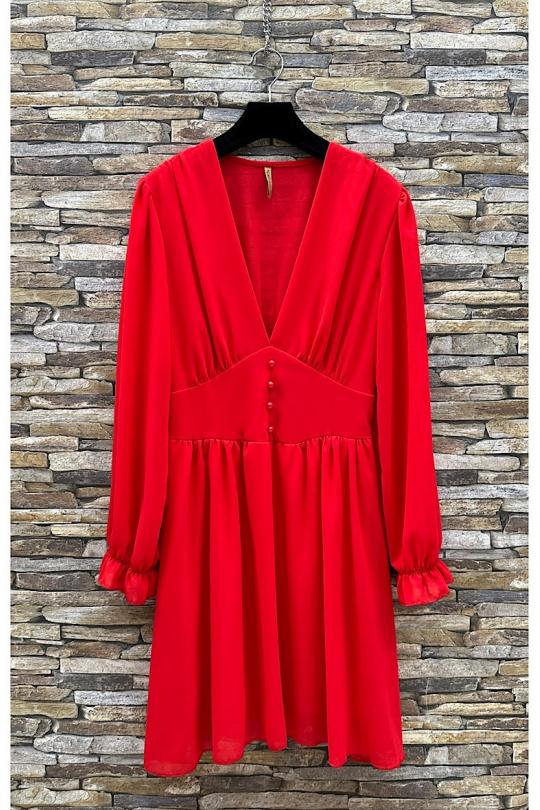 Robes courtes Femme Vert bouteille ELLE STYLE GL_8944_UNI_JULIETTE Efashion Paris