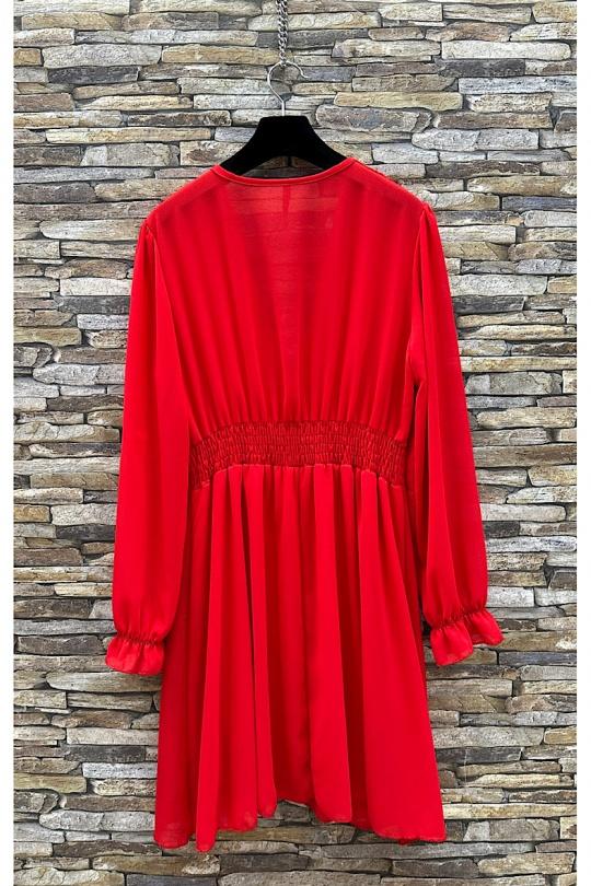 Robes courtes Femme Vert bouteille ELLE STYLE GL_8944_UNI_JULIETTE Efashion Paris