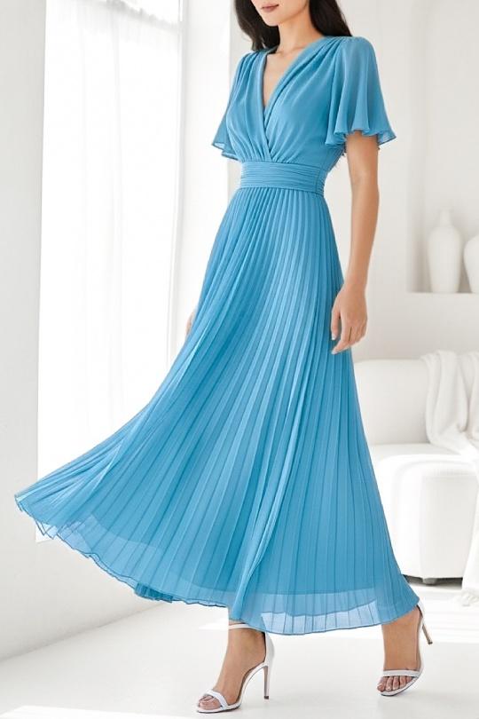 Abiti maxi Donna Khaki ELLE STYLE GL_0429_LORIANA_425 Efashion Paris