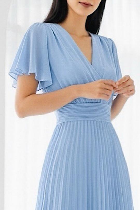 Abiti maxi Donna Khaki ELLE STYLE GL_0429_LORIANA_425 Efashion Paris