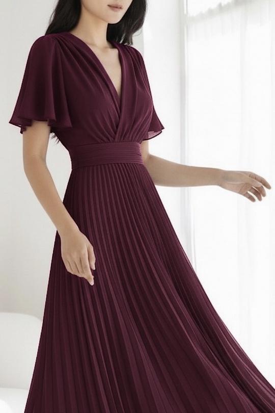 Abiti maxi Donna Khaki ELLE STYLE GL_0429_LORIANA_425 Efashion Paris