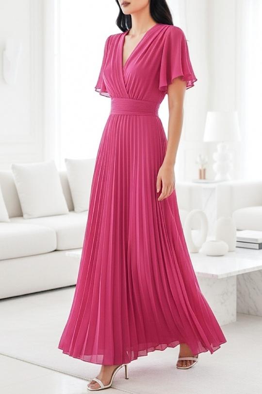 Abiti maxi Donna Khaki ELLE STYLE GL_0429_LORIANA_425 Efashion Paris