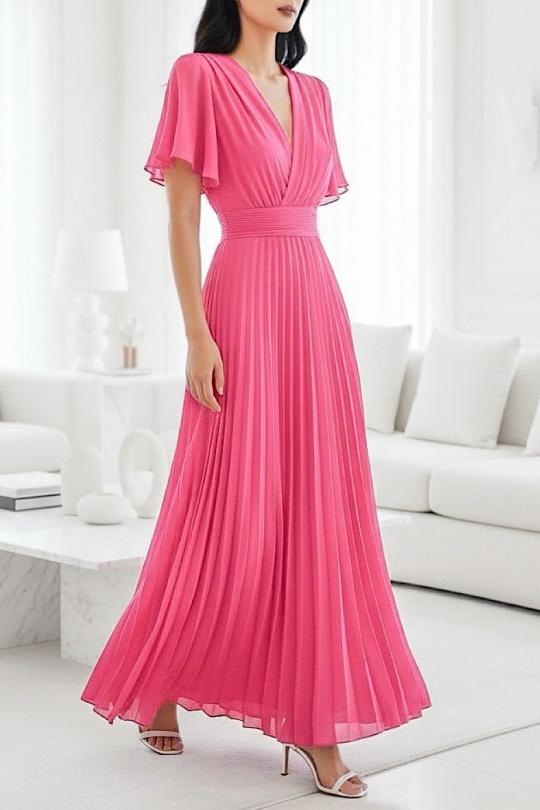 Abiti maxi Donna Khaki ELLE STYLE GL_0429_LORIANA_425 Efashion Paris