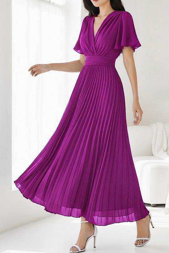 Abiti maxi Donna Khaki ELLE STYLE GL_0429_LORIANA_425 Efashion Paris