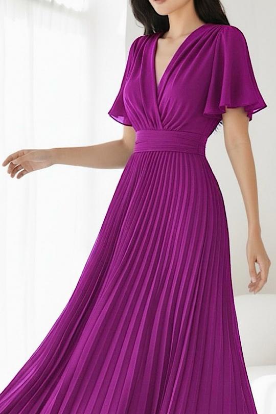 Abiti maxi Donna Khaki ELLE STYLE GL_0429_LORIANA_425 Efashion Paris