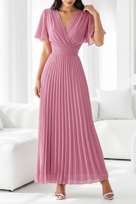 Abiti maxi Donna Khaki ELLE STYLE GL_0429_LORIANA_425 Efashion Paris