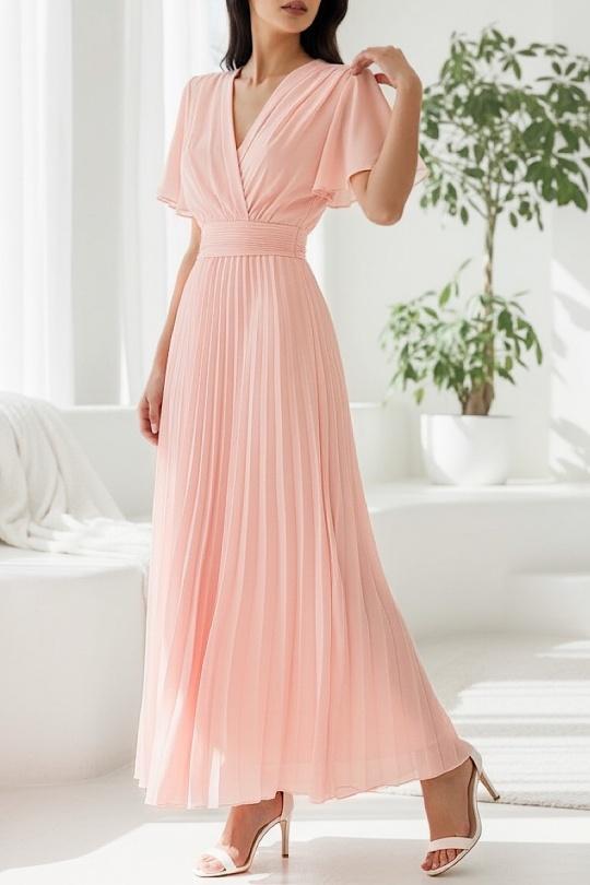 Abiti maxi Donna Khaki ELLE STYLE GL_0429_LORIANA_425 Efashion Paris