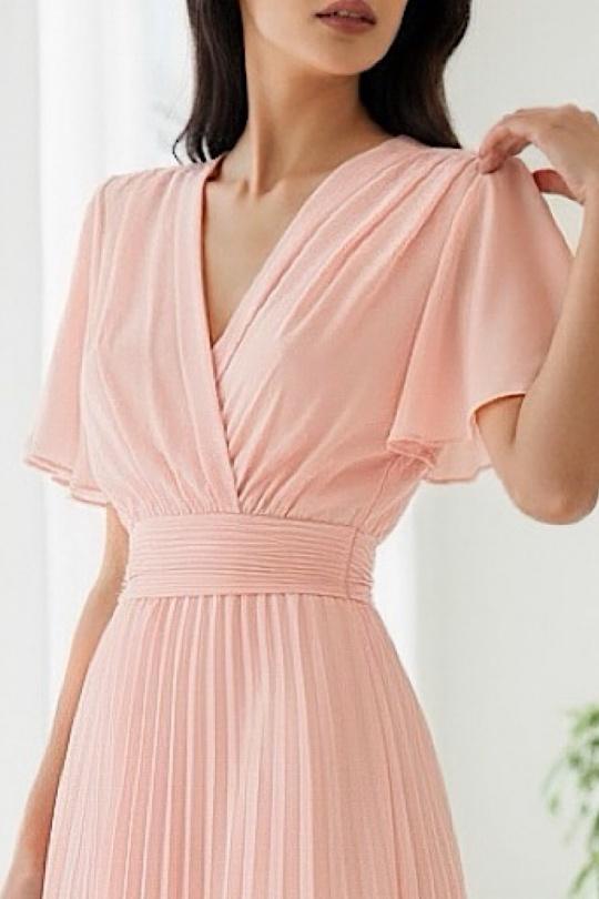 Abiti maxi Donna Khaki ELLE STYLE GL_0429_LORIANA_425 Efashion Paris