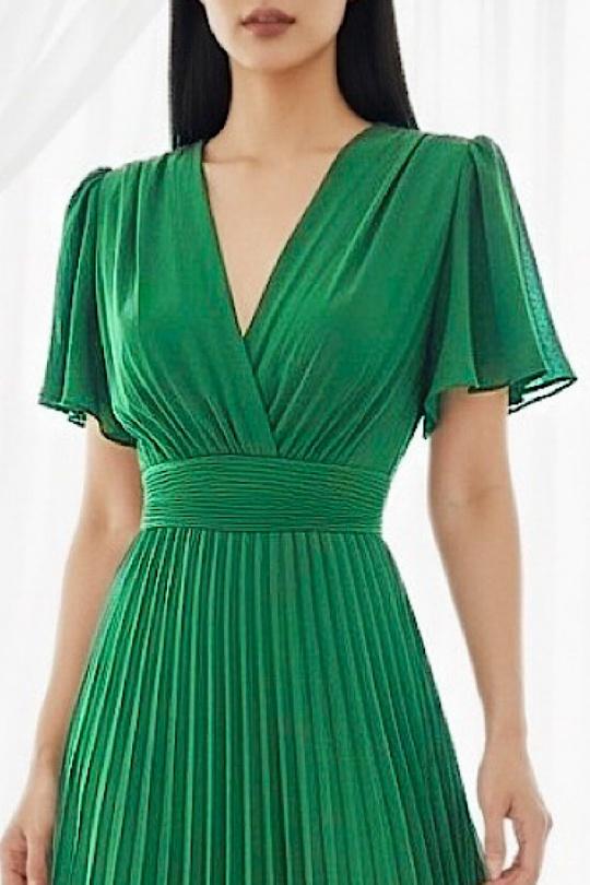 Abiti maxi Donna Khaki ELLE STYLE GL_0429_LORIANA_425 Efashion Paris