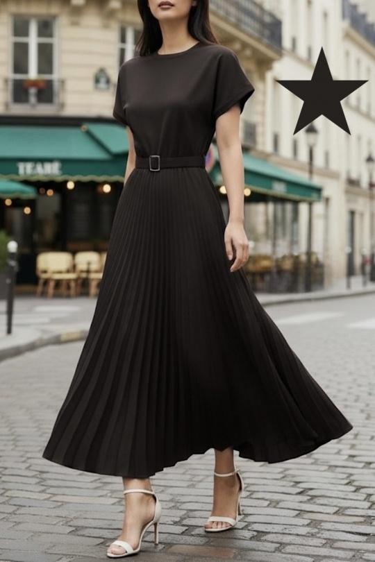 Robes longues Femme Jaune ELLE STYLE GL_0801_SISILE_226 Efashion Paris