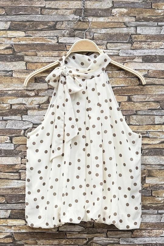 Blouses Femme rose à fleurs ELLE STYLE GL_0795_POIS_326ANAIS Efashion Paris