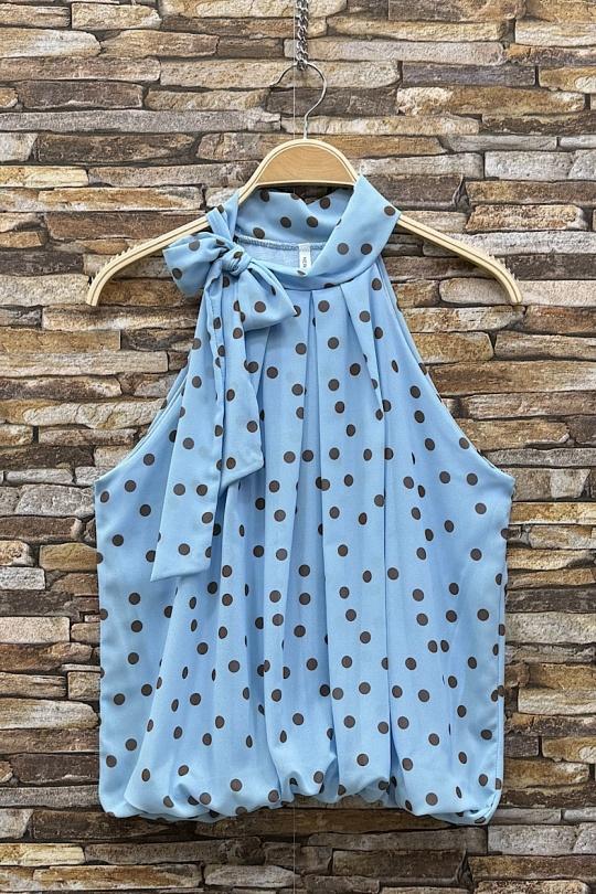 Blouses Femme rose à fleurs ELLE STYLE GL_0795_POIS_326ANAIS Efashion Paris