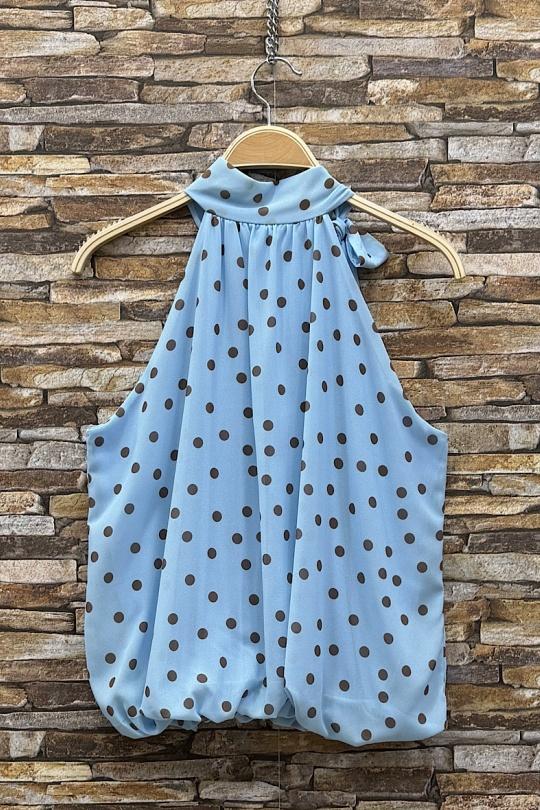 Blouses Femme rose à fleurs ELLE STYLE GL_0795_POIS_326ANAIS Efashion Paris