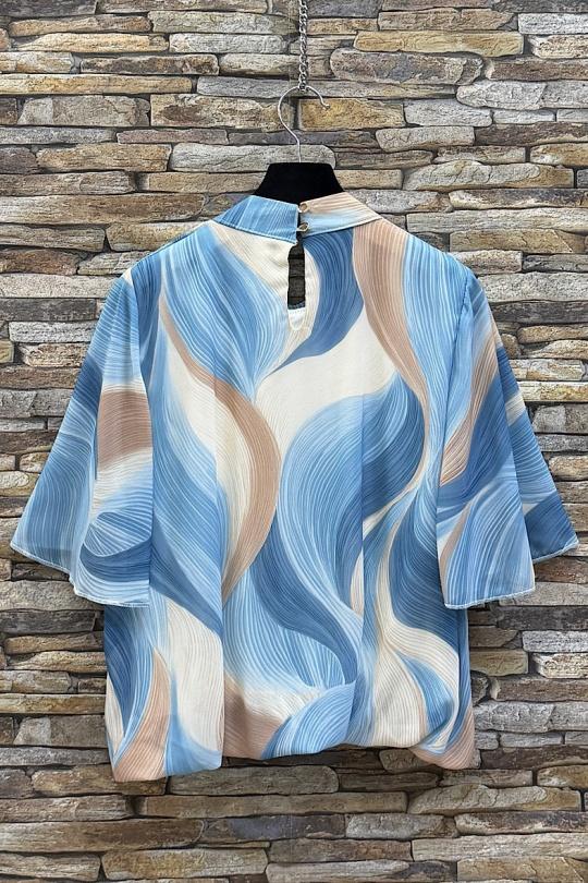 Blouses Femme Rose corail ELLE STYLE TH_26108_ALL_126_AGNES Efashion Paris