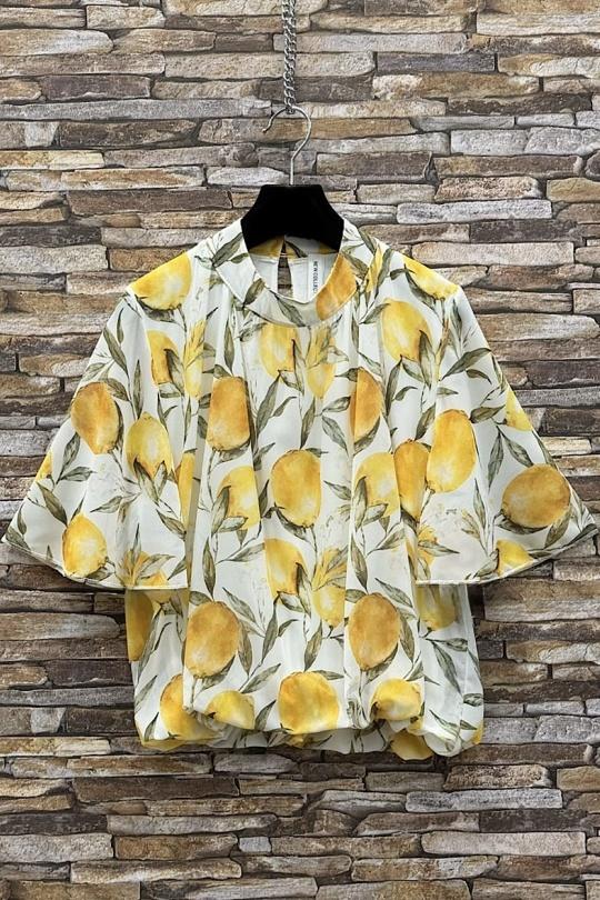 Blouses Femme Rose corail ELLE STYLE TH_26108_ALL_126_AGNES Efashion Paris