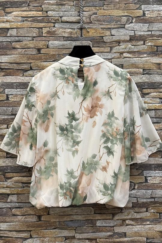 Blouses Femme Rose corail ELLE STYLE TH_26108_ALL_126_AGNES Efashion Paris