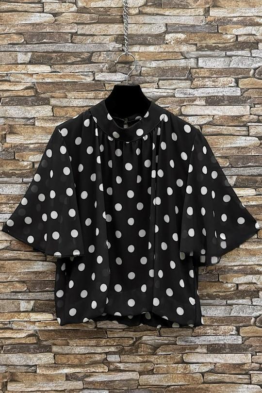 Blouses Femme Rose corail ELLE STYLE TH_26108_ALL_126_AGNES Efashion Paris