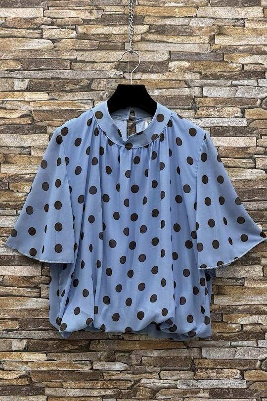 Blouses Femme Rose corail ELLE STYLE TH_26108_ALL_126_AGNES Efashion Paris