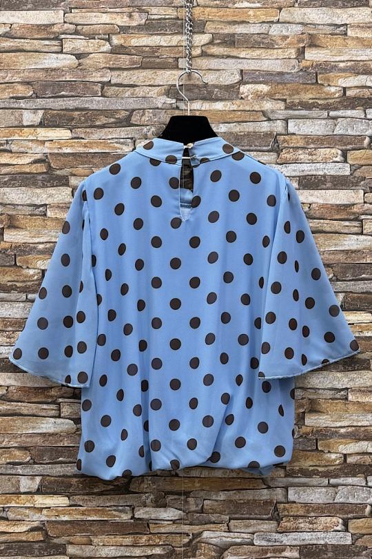 Blouses Femme Rose corail ELLE STYLE TH_26108_ALL_126_AGNES Efashion Paris