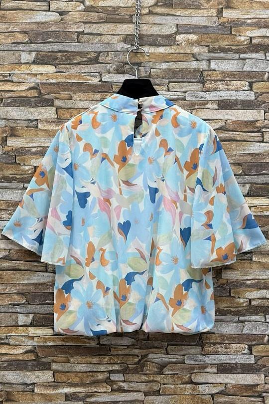 Blouses Femme Rose corail ELLE STYLE TH_26108_ALL_126_AGNES Efashion Paris