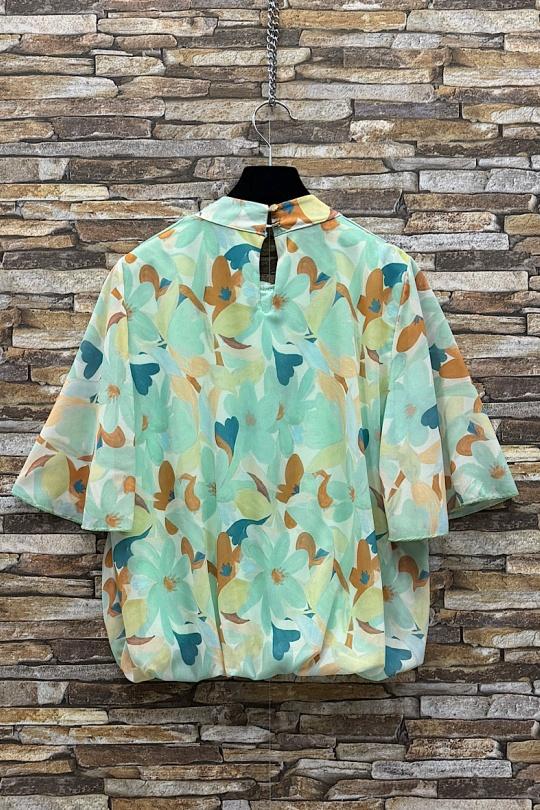 Blouses Femme Rose corail ELLE STYLE TH_26108_ALL_126_AGNES Efashion Paris