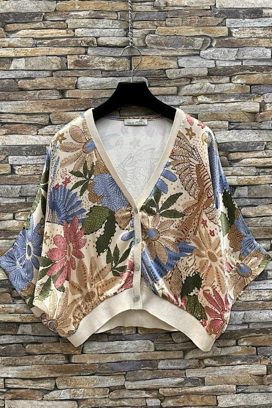 Blouses Femme Tan ELLE STYLE TYR_D5153_TOUS_GILETTA Efashion Paris