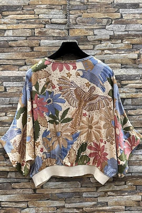 Blouses Femme Tan ELLE STYLE TYR_D5153_TOUS_GILETTA Efashion Paris