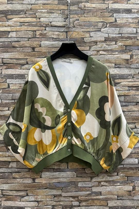 Blouses Femme Tan ELLE STYLE TYR_D5153_TOUS_GILETTA Efashion Paris