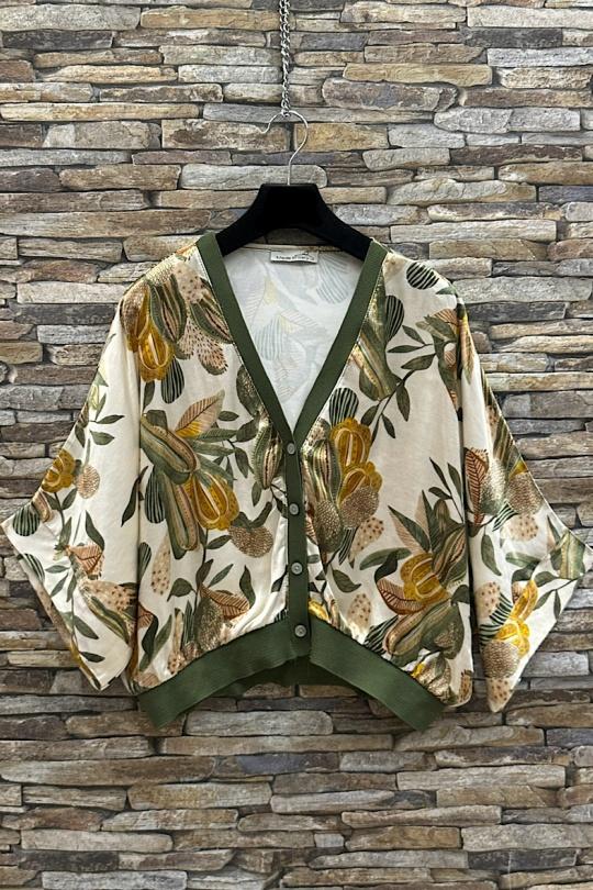 Blouses Femme Tan ELLE STYLE TYR_D5153_TOUS_GILETTA Efashion Paris