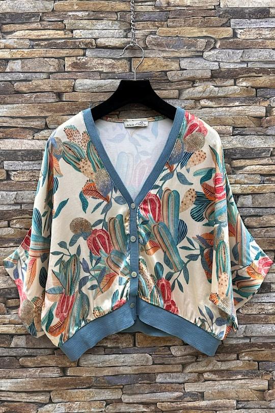 Blouses Femme Tan ELLE STYLE TYR_D5153_TOUS_GILETTA Efashion Paris