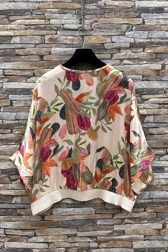Blouses Femme Tan ELLE STYLE TYR_D5153_TOUS_GILETTA Efashion Paris