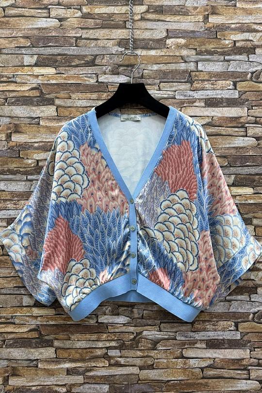 Blouses Femme Tan ELLE STYLE TYR_D5153_TOUS_GILETTA Efashion Paris