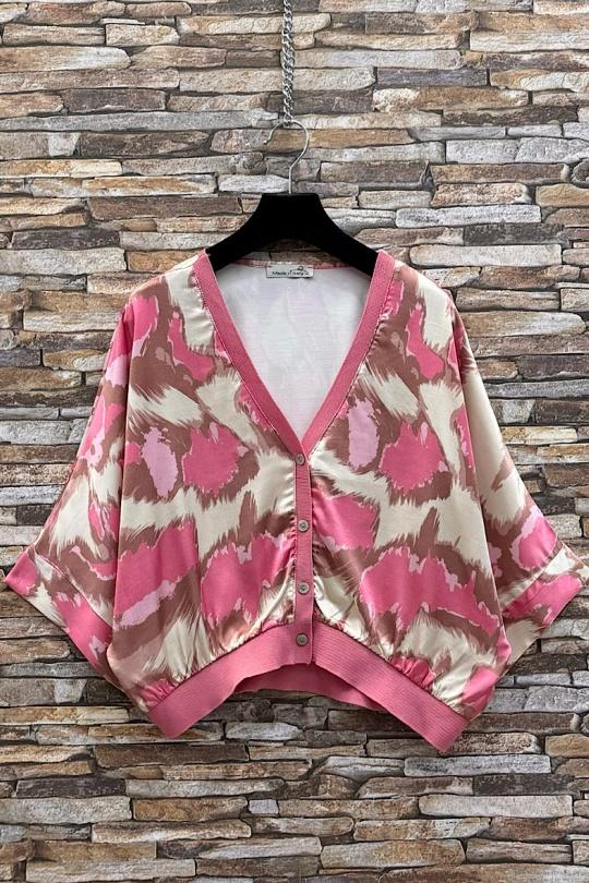 Blouses Femme Tan ELLE STYLE TYR_D5153_TOUS_GILETTA Efashion Paris